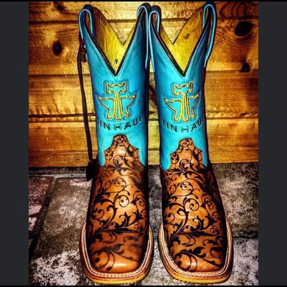 COPY - Tin Haul cowboy boots